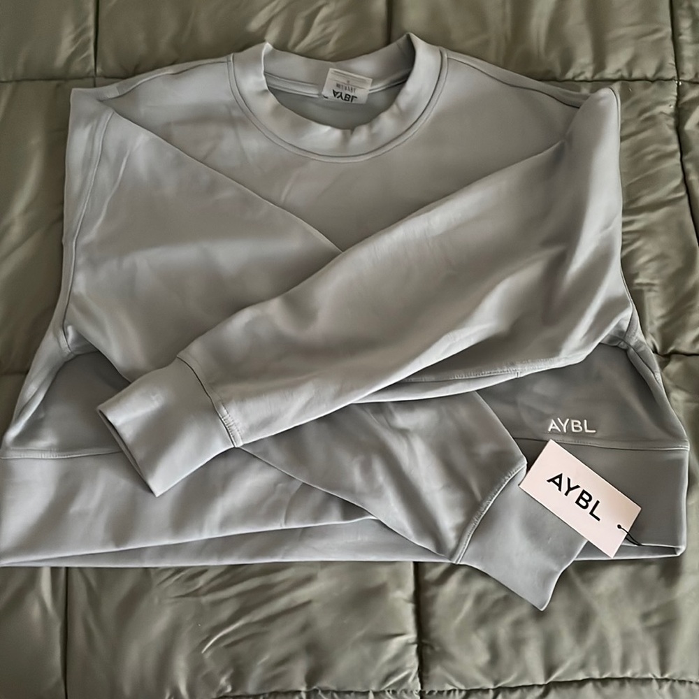 AYBL oversized workout crewneck